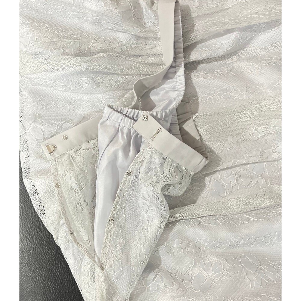 Sheer Overlay Lace Skirt Romantic Fairycore Size Small - Picture 4 of 4